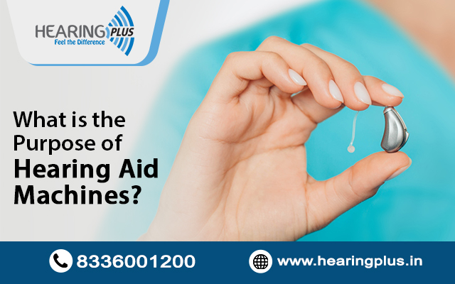 What is the purpose of hearing aid machines?